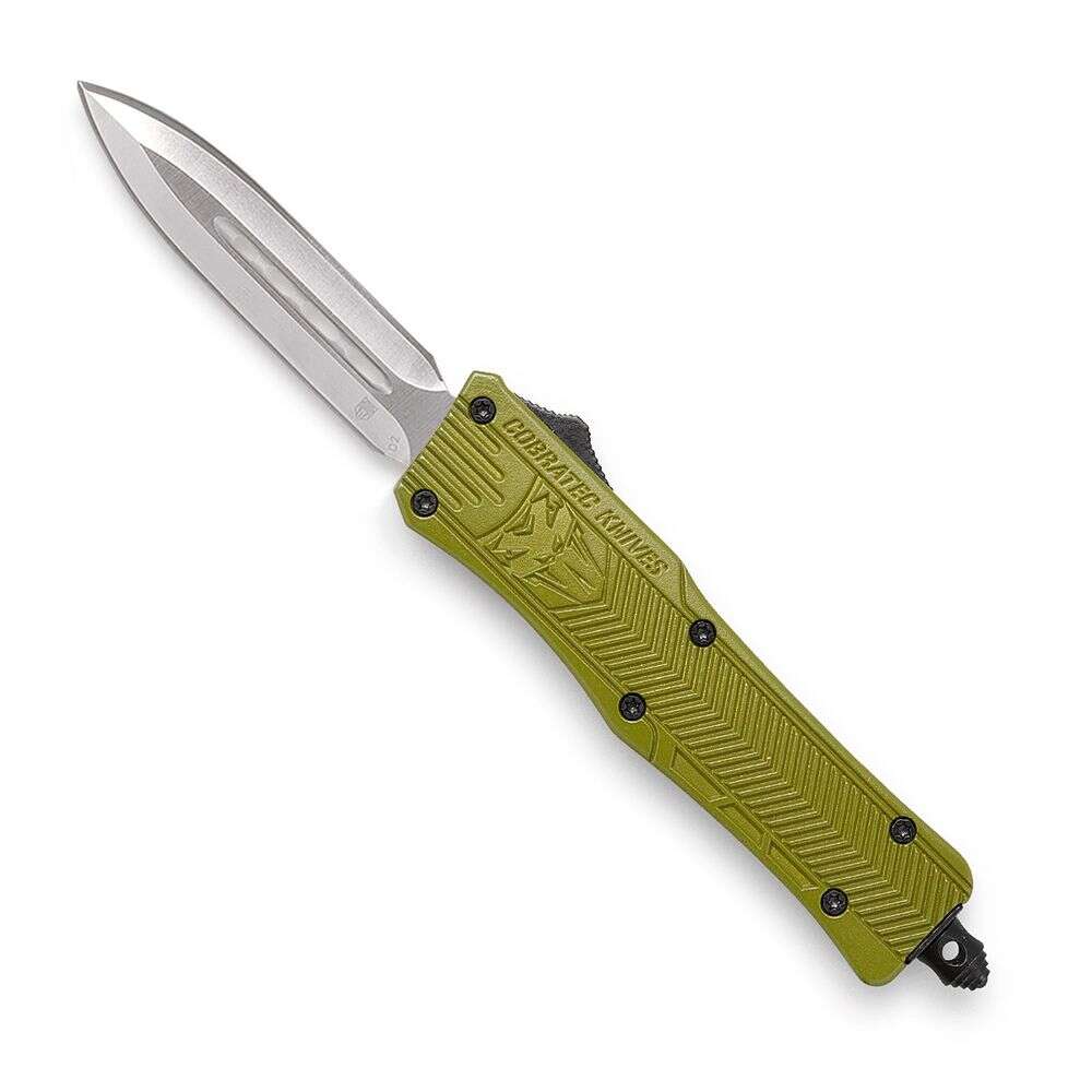 Knives Cobratec Knives 4.50" SMALL OD GREEN CTK-1 DAGGER NOT SERR • Model: 4.50"